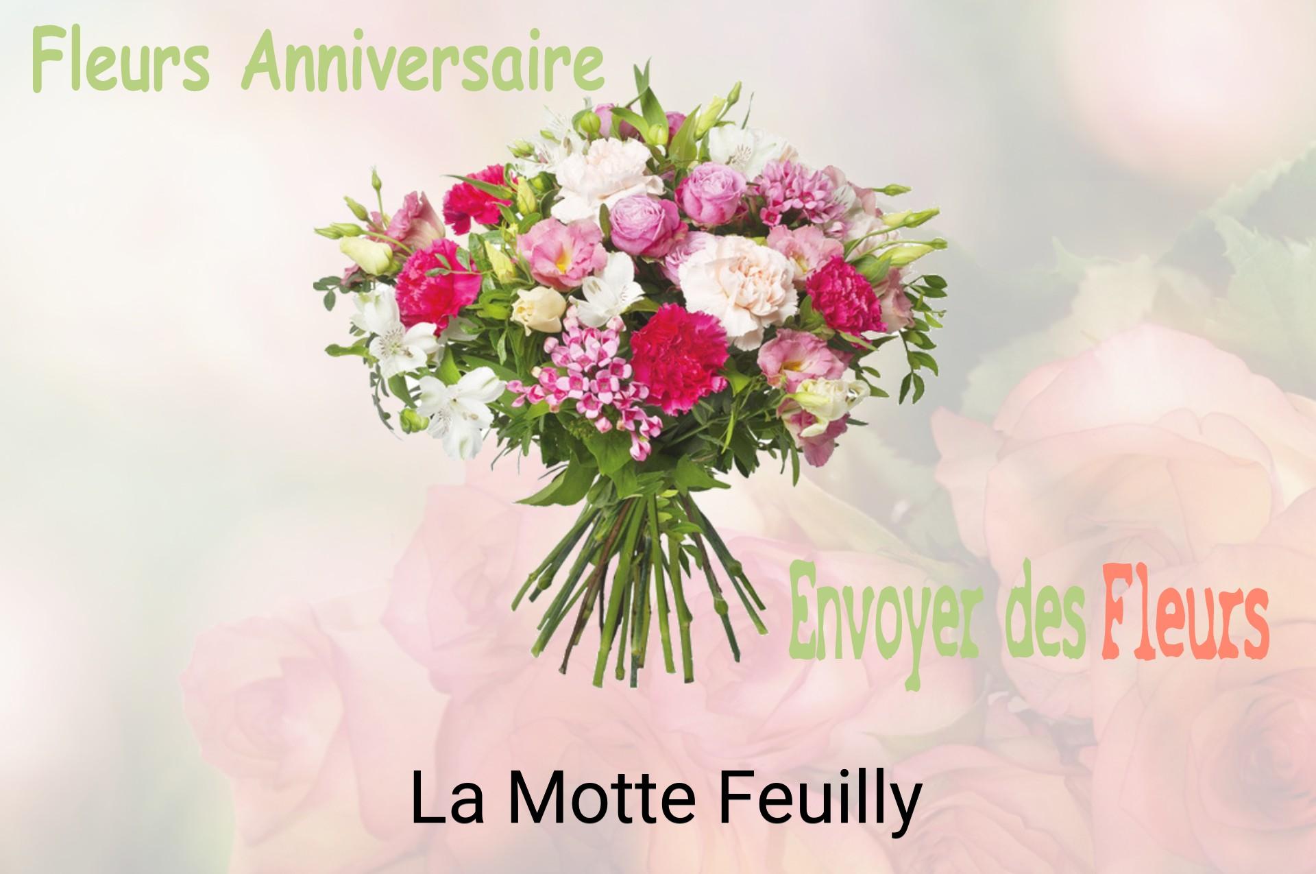 Bouquet de fleurs d’anniversaire livré à La Motte-Feuilly