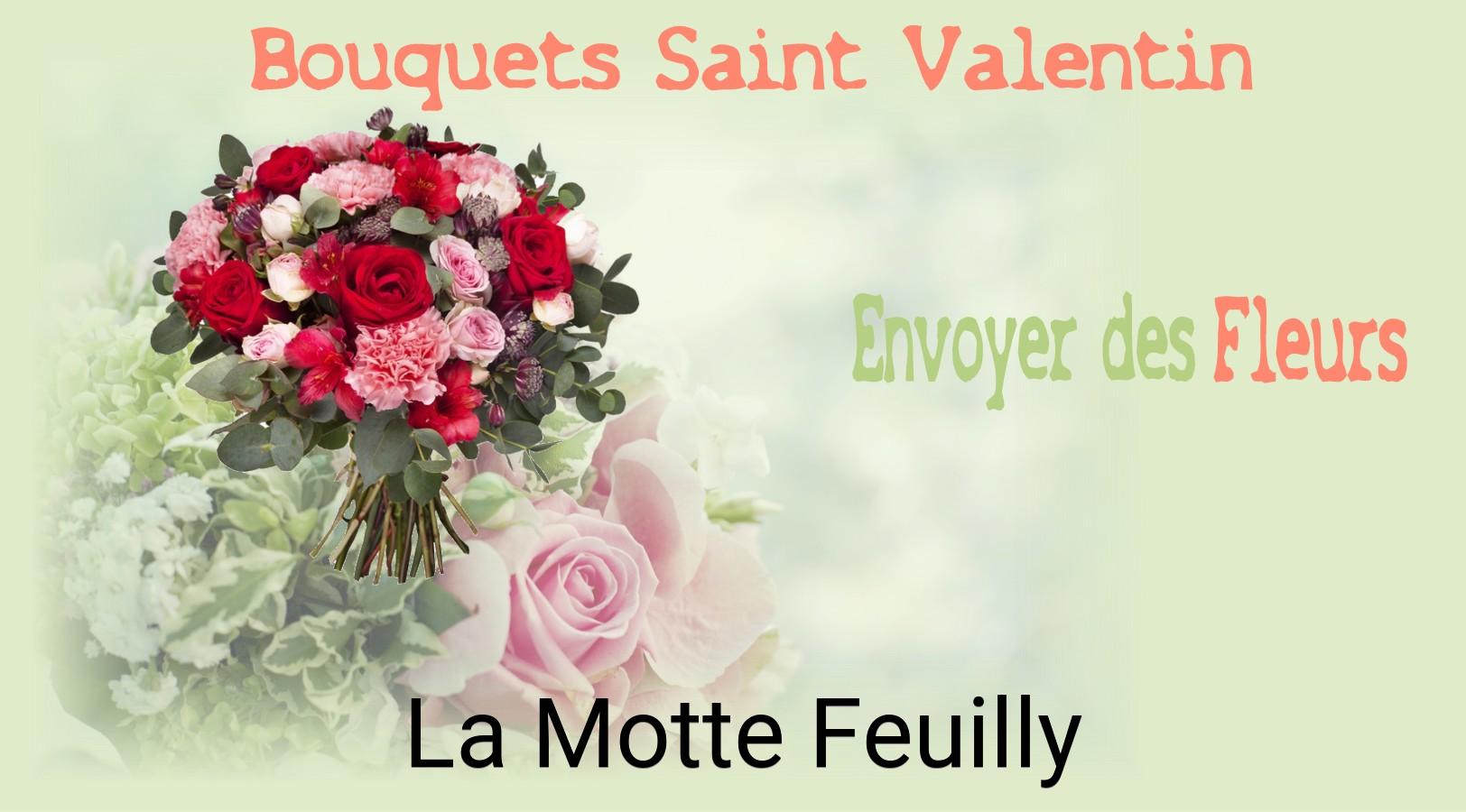 Roses de Saint-Valentin livrées à La Motte-Feuilly